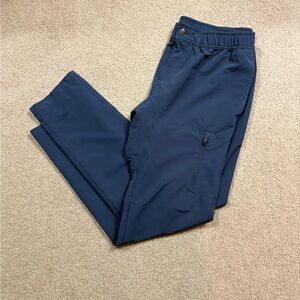 Right of Way ROW Women's Navy Straight Leg Pants